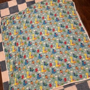 Little sleepies sesame cloud blanket